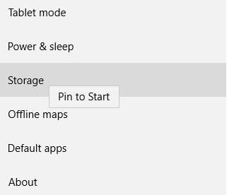 The List of Useful Windows 10 Tips and Tricks for Desktop Pin settings to start menu