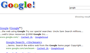 google-in-1998