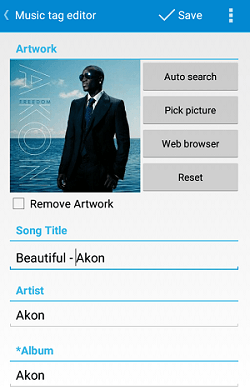 star music tag editor album artist edit