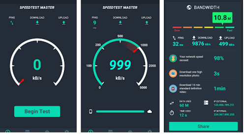 google internet bandwidth speed test