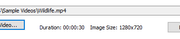 browse video select min