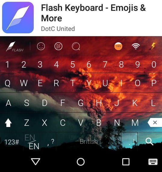 fleksy keyboard full premium apk