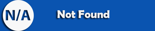 404 Not found