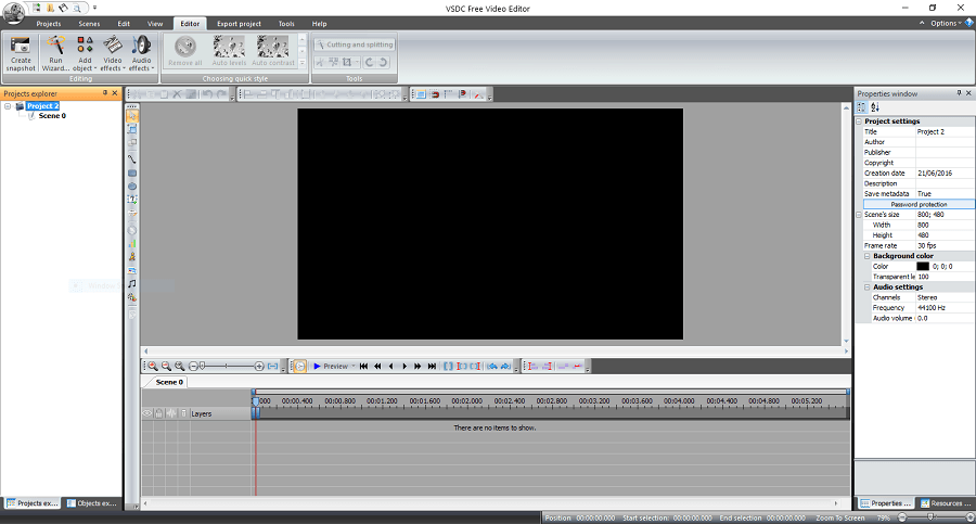 free vsdc free video editor