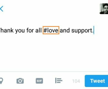hashtag example twitter