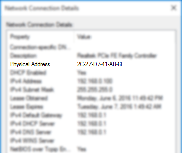 network-connection-detials