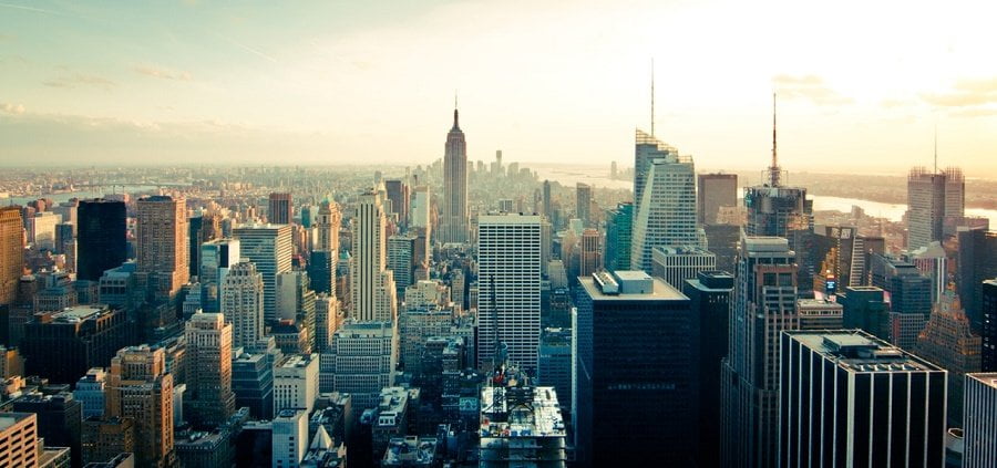 NYC skyline by Pexels (Original: 5183 x 2444)
