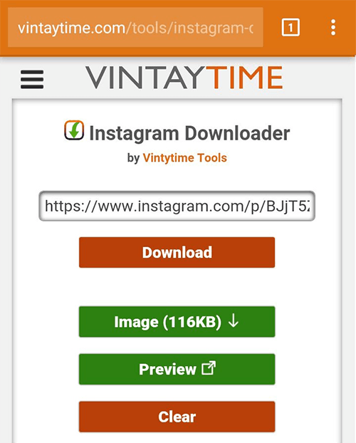 instagram video downloader in gallery