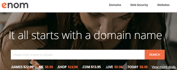 enom-domain-search-home