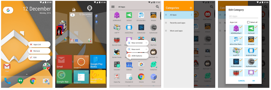 ADW Launcher 2 screenshots
