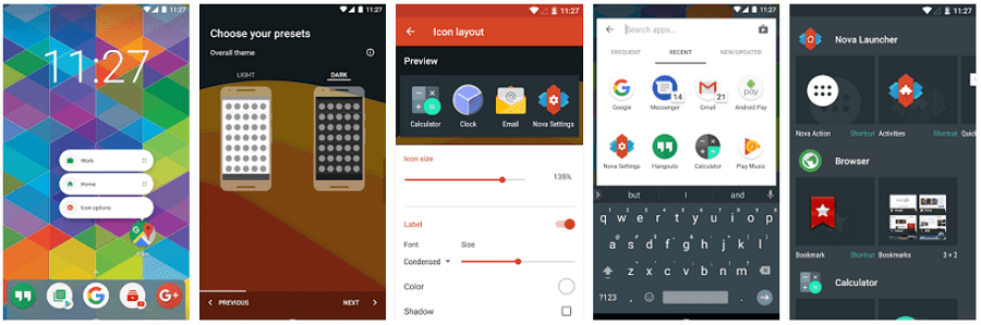 Nova Launcher screenshots2