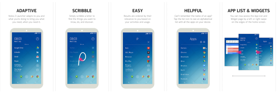 Z Launcher screenshots