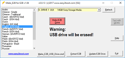 easybcd bootable usb iso