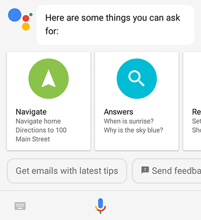 Google Assistant what can u do