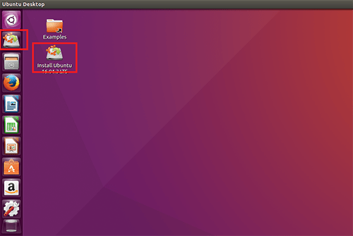 Install Ubuntu icon