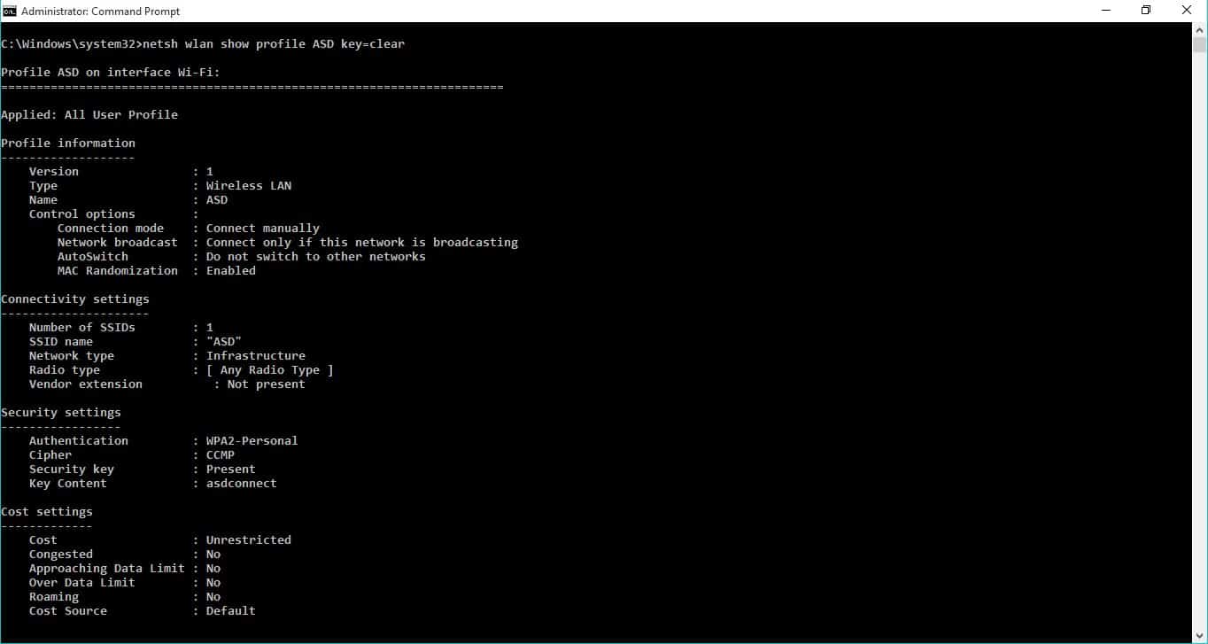 copy text from command prompt windows 10