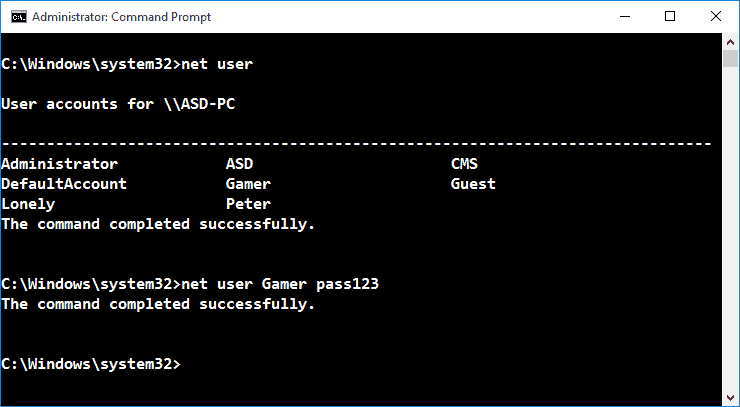 facebook password hacking cmd