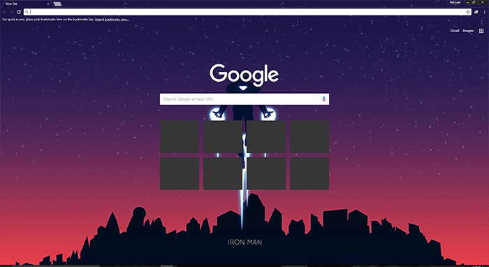 google chrome store default browser theme