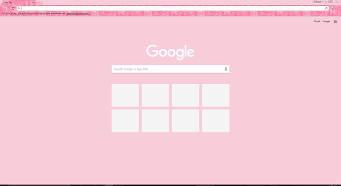 google chrome store default browser theme