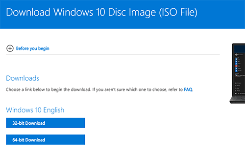 Microsoft windows 10 iso download