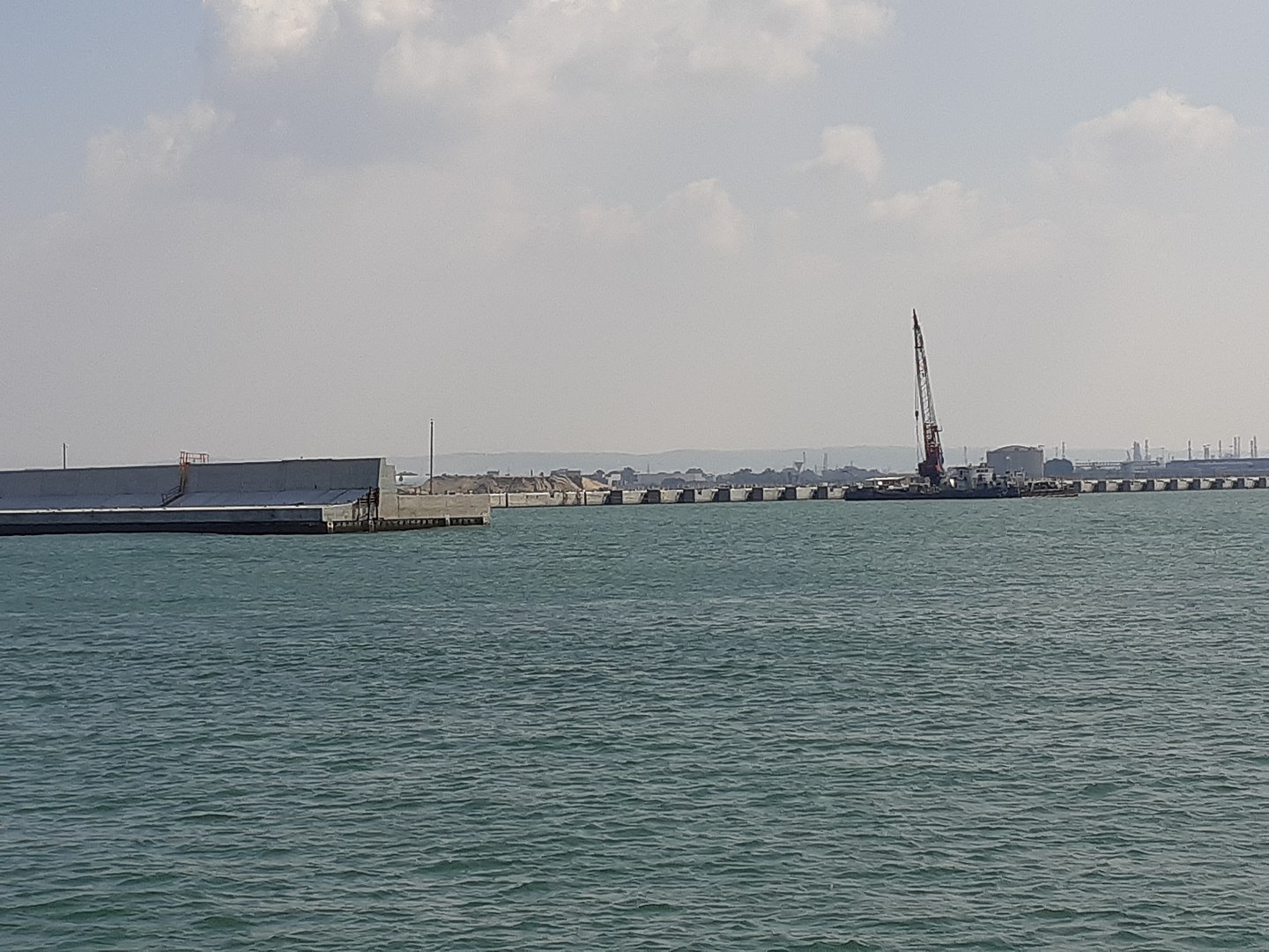 1440px Namal ha Mifratz Under Constraction Haifa port