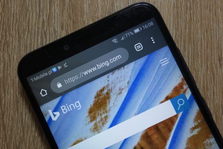 bing suchmaschine mobile