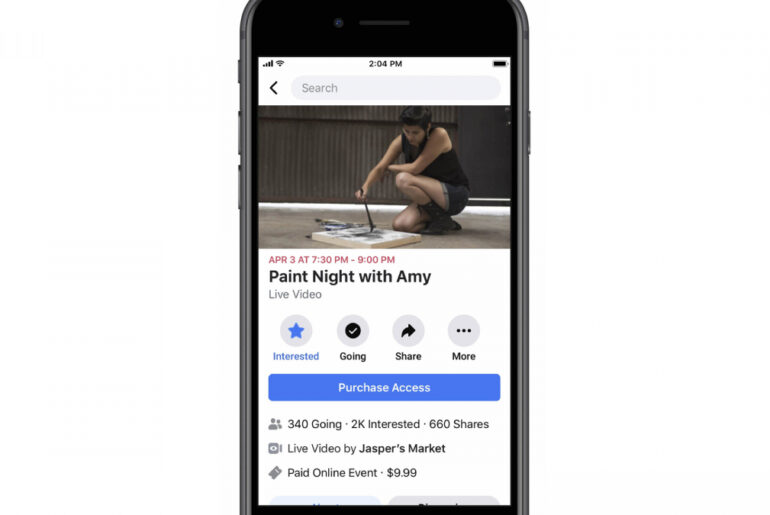 facebook bezahlte online events