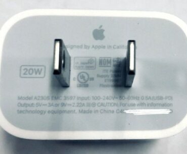 20 watt netzteil iphone 12 mr white