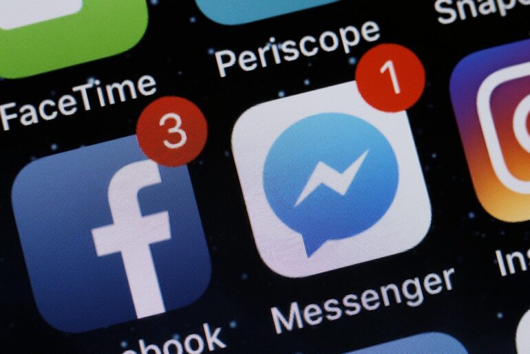 app icons facebook messenger instagram insta