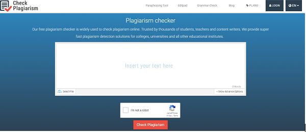 software plagiarism checker online for students free