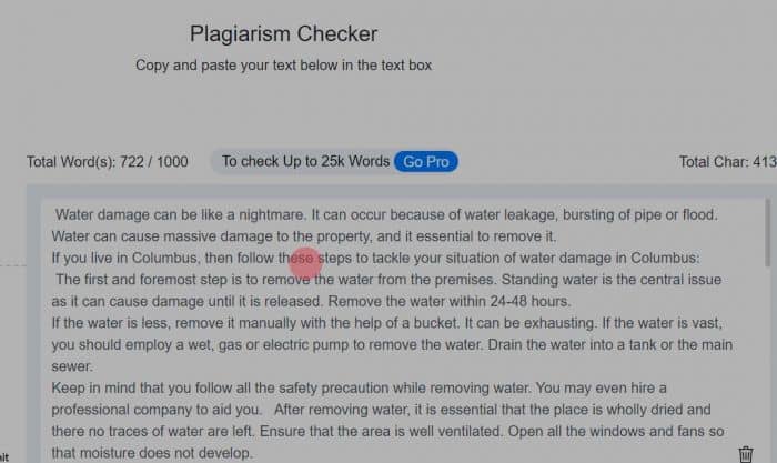 Plagiarism Checker free