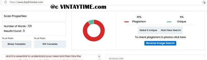 free plagiarism checker turnitin free