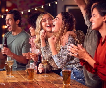 people enjoying at restaurant