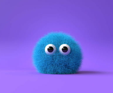 blue soft toys