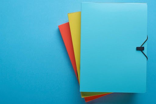 colorful paper products