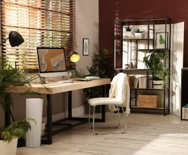 comfortable workspace