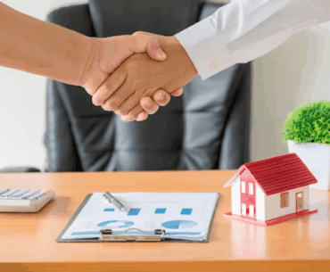 real estate deal handshake