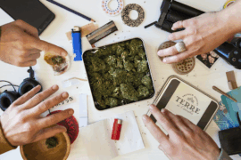 making box of weed