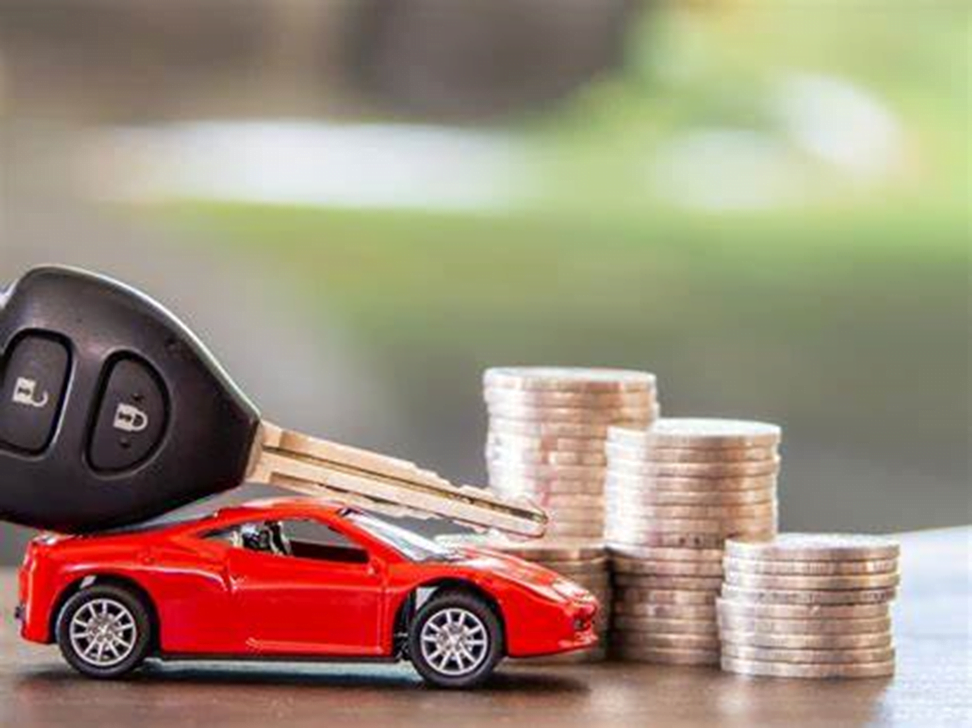 red small car key