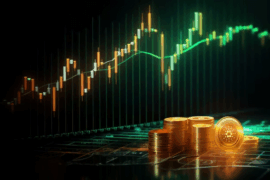 crypto bar and graphs