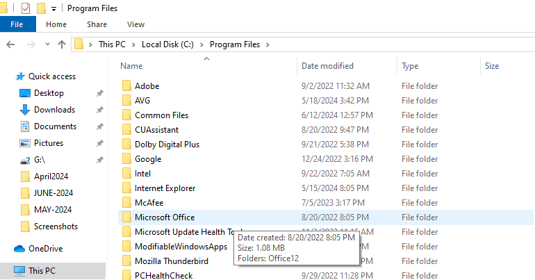 Program Files